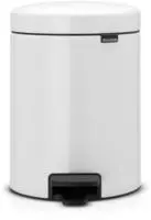 Brabantia 112065, Brabantia Treteimer - white / 5 / 205