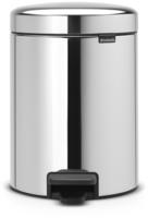 Brabantia 112621, Brabantia Treteimer - brilliant Steel / 5 / 205