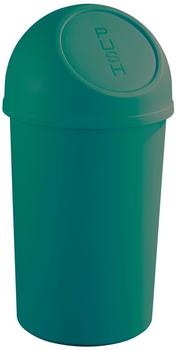 Helit Push-Abfallbehälter 25L grün