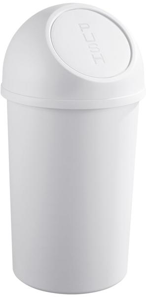 Helit Push-Abfallbehälter 45L grau