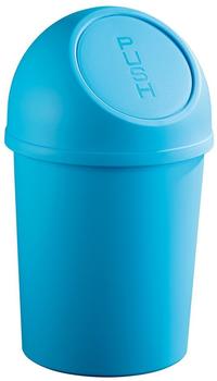 Helit Push-Abfallbehälter 6L grün