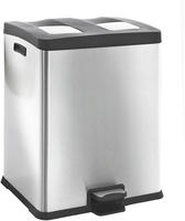 EKO 31054046, Treteimer Rejoice Recycling Bin 2 x 30 L, EKO Edelstahl matt zur