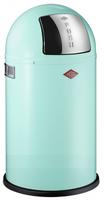 Wesco ABFALLSAMMLER Edelstahl, Mintgr&uuml;n 75.5 cm