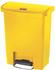 Rubbermaid Slim Jim Step On Kunststoff 30 L gelb