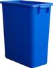 Abfall- u.Wertstoffsammler 90l H600xB485xT510mm PE blau GRAF