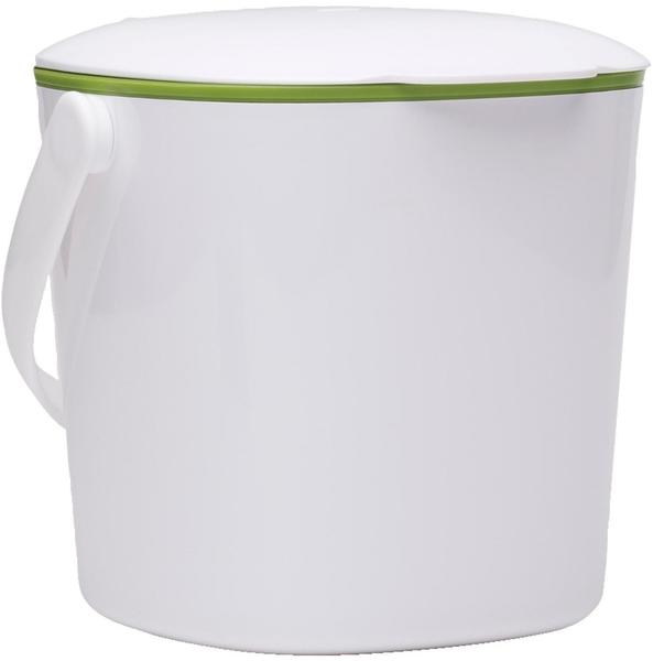 OXO Küchenabfalleimer 3 L weiß/grün