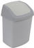Curver Abfallbehälter mit Schwingdeckel 10 L grau/weiß