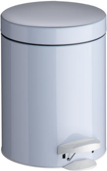 Meliconi Pedal bin with plastic inner pail 5 lt. - white