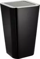 WENKO CANDY Kosmetikeimer 6 Liter, Schwarz