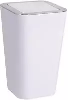 WENKO CANDY Kosmetikeimer 6 Liter, Wei&szlig;