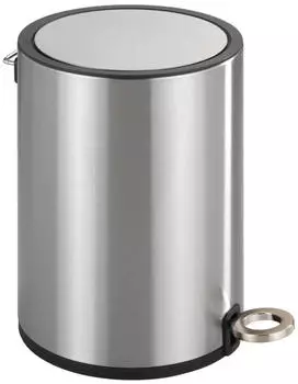 Wenko Monza Easy Close 3L silber gl&auml;nzend