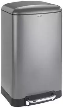 Wenko Treteimer Studio Easy-Close grau 30 L