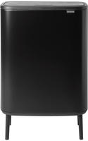 Brabantia 130625, Brabantia Bo Touch Bin Hi Abfalleimer 2 x 30 Liter Matt Black