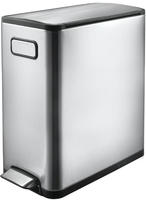 EKO 31712311, EKO Ecofly Tretm&uuml;lleimer Edelstahl 20 Liter Edelstahl matt,