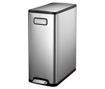 Eko Ecofly Step Bin 30 L Edelstahl matt