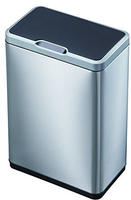 Eko Sensor-m&uuml;lleimer Mirage 45 L Mattsilbern