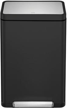 Eko X-Cube Tretmülleimer schwarz 2 x 20 L