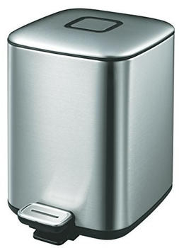 Eko Treteimer Step Bin Regent matt Edelstahl 6 L