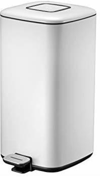 Eko Treteimer Step Bin Regent weiß 20 L l