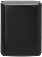 Brabantia 55223020, M&uuml;lleimer Brabantia Bo Touch Bin M&uuml;llbeh&auml;lter 60 L schwarz mit