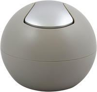 Spirella M&uuml;lleimer Bowl, 10.20374, taupe matt, Tischabfalleimer aus Kunststoff, 1