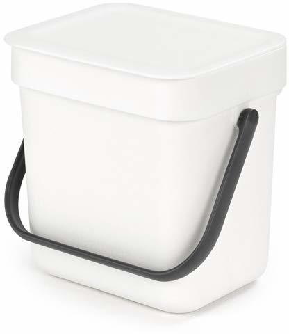 Brabantia Sort & Go Abfallbehälter 3 Liter - White