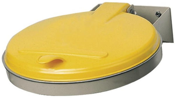 VAR Abfallsammler B400xT510mm 120 l Deckel gelb (KS)