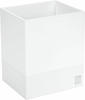 Joop! Papierkorb, Weiß, Kunststoff, 25x30x21 cm, Küchen, Küchenausstattung,