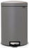 Treteimer Newicon 20 L mit Kunststoffeinsatz - Mineral Concrete Grey