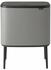 mit Kunststoffeinsatz - Mineral Concrete Grey