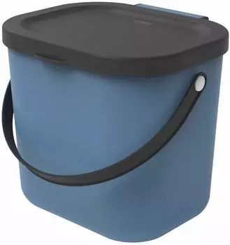 Rotho Albula Biomülleimer 6L blau