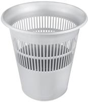 Papierkorb 31cm &Oslash;29cm Silber