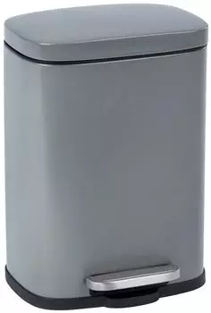 Wenko Treteimer Leno Easy-Close 5 L grau
