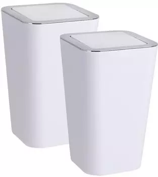 Wenko Candy 6L wei&szlig; 2 Stk.