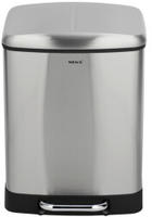 WENKO Treteimer Mod. Studio Duo Easy-Close Edelstahl 2 x 12 L rostfrei,