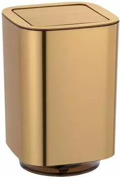 Wenko Schwingdeckeleimer Auron 5,5 L gold