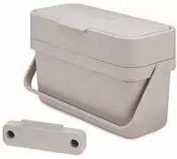 Joseph Joseph 30046, Joseph Joseph - Compo 4 Bio-M&uuml;lleimer inkl. Halterung, grau, 30