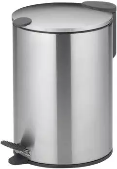 Kela Kosmetikeimer Mats matt 3 L silber
