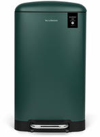 Tretm&uuml;lleimer Les Collectors 30l Stahl Gr&uuml;n Blau