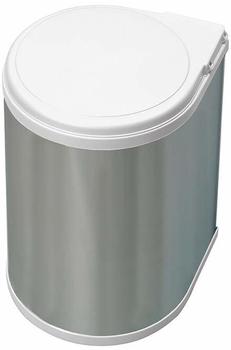 Emuca Kitchen Bin 13 L silver