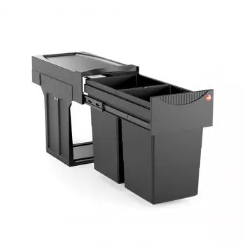 Hailo AS Tandem 15/15 Black Edition (2 x 15 L)