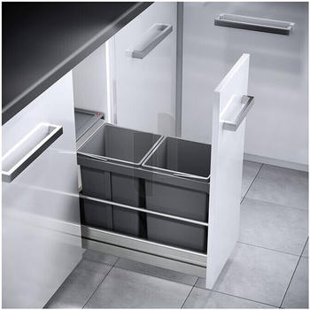 Hailo Tandem 15/15 (2 x 15 L) dunkelgrau