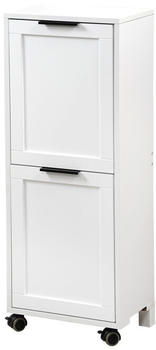 Kesper Universalschrank mit Mülltrennsystem weiß