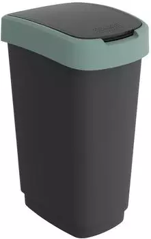 Rotho Twist 10 l schwarz/misletoe green