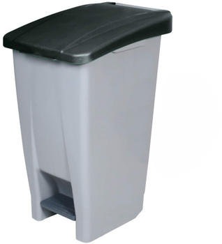 BRB Tret-Abfalleimer 60l schwarz