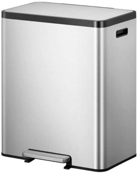 Eko EcoCasa II Recycling Treteimer 2x30l silber