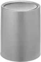 WENKO Schwingdeckeleimer Mod. Atri Grau Fassungsverm&ouml;gen: 6 Liter 25219100