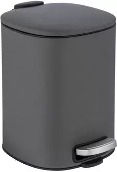 Wenko Treteimer Alassio 5l grau