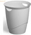 DURABLE 6 x Papierkorb Eco recycelter Kunststoff rund 330x315mm 16 l grau