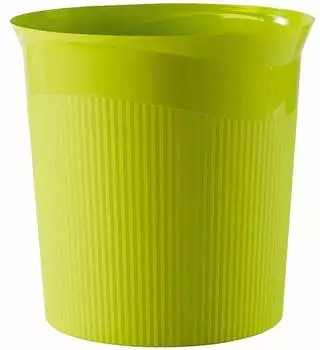 HAN Papierkorb Re-Loop 13 Liter 100% Recyclingmaterial rund lemon